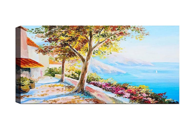 Canvasbilde YTY Landscape & Nature Flerfarget - 120x50 cm - Interiør - Maleri & posters - Lerretsbilder
