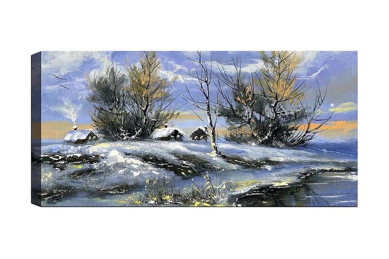 Canvasbilde YTY Landscape & Nature Flerfarget - 120x50 cm - Interiør - Maleri & posters - Lerretsbilder