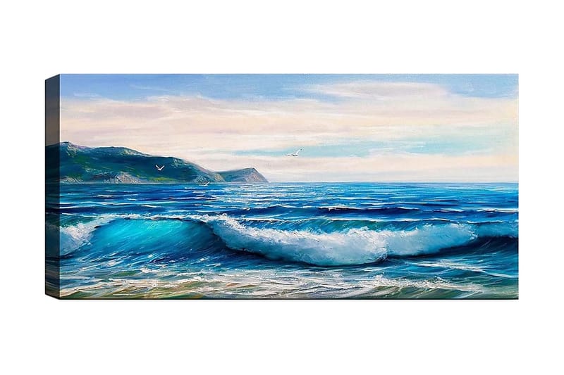 Canvasbilde YTY Landscape & Nature Flerfarget - 120x50 cm - Interiør - Maleri & posters - Lerretsbilder