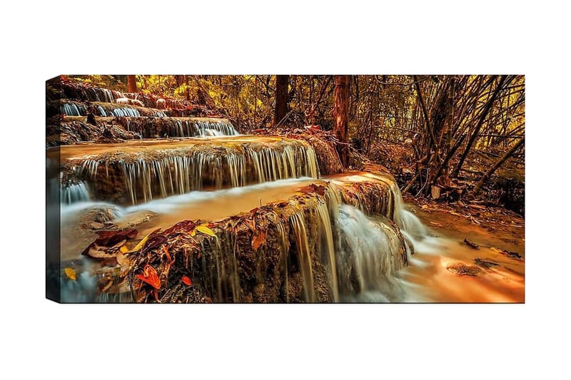 Canvasbilde YTY Landscape & Nature Flerfarget - 120x50 cm - Interiør - Maleri & posters - Lerretsbilder