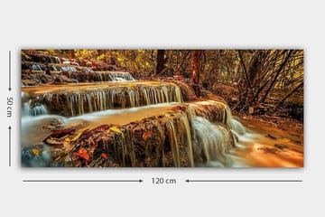 Canvasbilde YTY Landscape & Nature Flerfarget - 120x50 cm - Interiør - Maleri & posters - Lerretsbilder