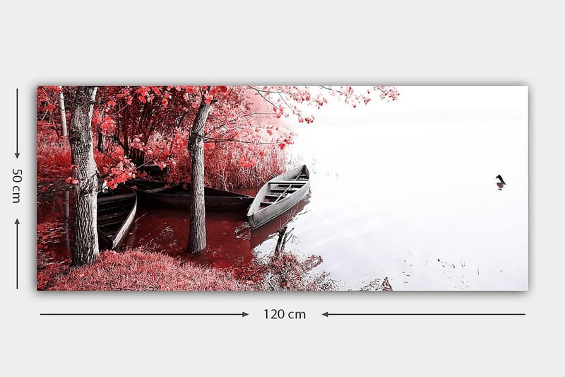 Canvasbilde YTY Landscape & Nature Flerfarget - 120x50 cm - Interiør - Maleri & posters - Lerretsbilder