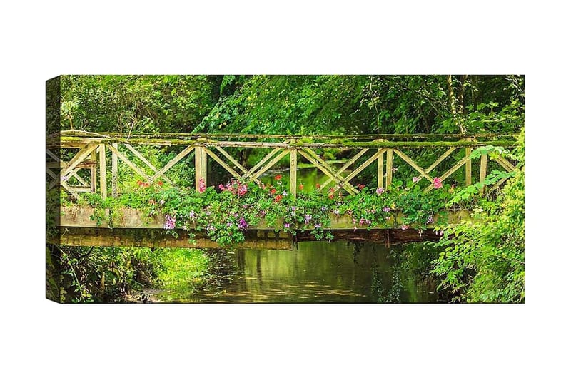 Canvasbilde YTY Landscape & Nature Flerfarget - 120x50 cm - Interiør - Maleri & posters - Lerretsbilder