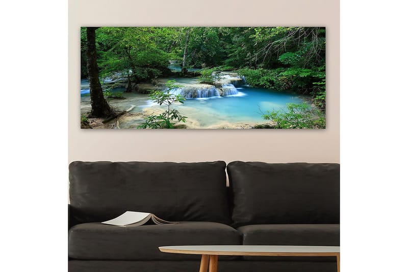 Canvasbilde YTY Landscape & Nature Flerfarget - 120x50 cm - Interiør - Maleri & posters - Lerretsbilder