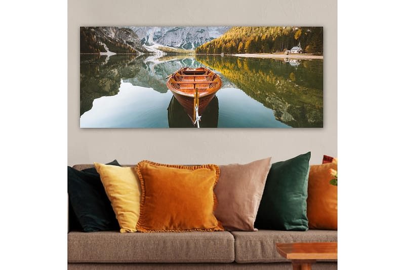 Canvasbilde YTY Landscape & Nature Flerfarget - 120x50 cm - Interiør - Maleri & posters - Lerretsbilder