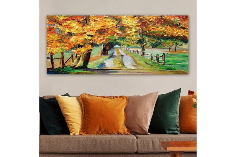 Canvasbilde YTY Landscape & Nature Flerfarget - 120x50 cm - Interiør - Maleri & posters - Lerretsbilder