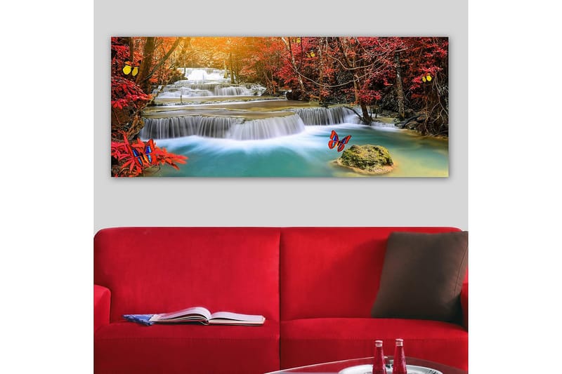 Canvasbilde YTY Landscape & Nature Flerfarget - 120x50 cm - Interiør - Maleri & posters - Lerretsbilder