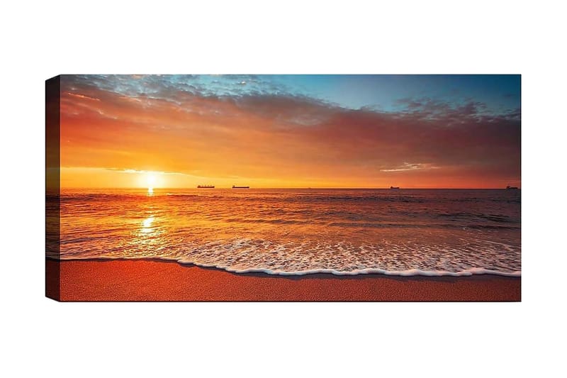 Canvasbilde YTY Landscape & Nature Flerfarget - 120x50 cm - Interiør - Maleri & posters - Lerretsbilder
