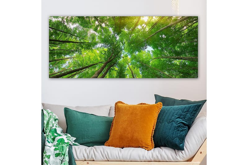 Canvasbilde YTY Landscape & Nature Flerfarget - 120x50 cm - Interiør - Maleri & posters - Lerretsbilder