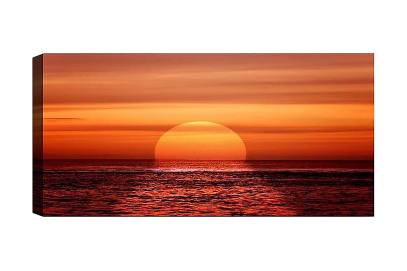 Canvasbilde YTY Landscape & Nature Flerfarget - 120x50 cm - Interiør - Maleri & posters - Lerretsbilder
