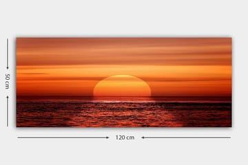 Canvasbilde YTY Landscape & Nature Flerfarget - 120x50 cm - Interiør - Maleri & posters - Lerretsbilder