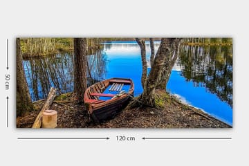 Canvasbilde YTY Landscape & Nature Flerfarget - 120x50 cm - Interiør - Maleri & posters - Lerretsbilder