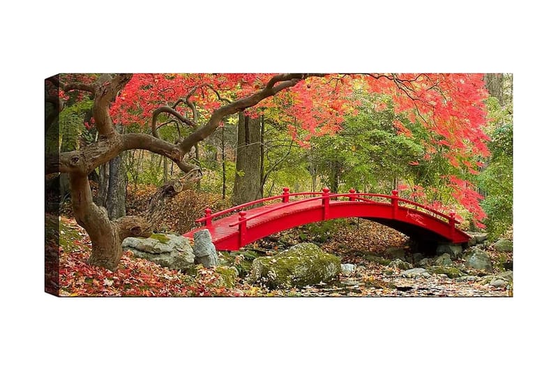 Canvasbilde YTY Landscape & Nature Flerfarget - 120x50 cm - Interiør - Maleri & posters - Lerretsbilder