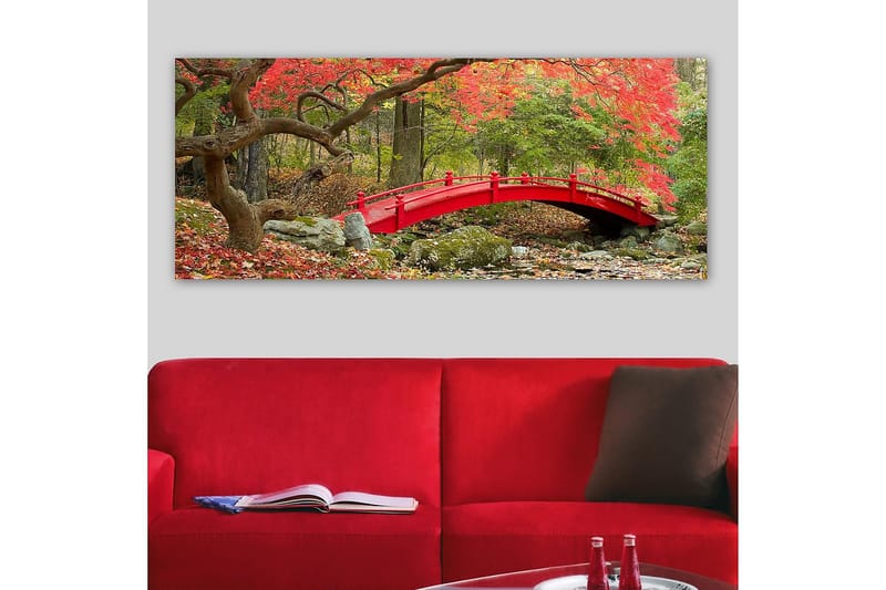 Canvasbilde YTY Landscape & Nature Flerfarget - 120x50 cm - Interiør - Maleri & posters - Lerretsbilder