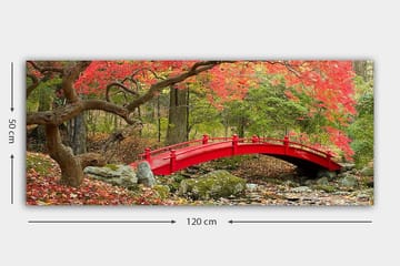 Canvasbilde YTY Landscape & Nature Flerfarget - 120x50 cm - Interiør - Maleri & posters - Lerretsbilder