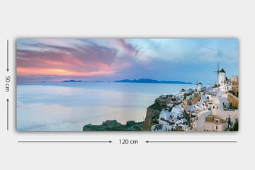 Canvasbilde YTY Landscape & Nature Flerfarget - 120x50 cm - Interiør - Maleri & posters - Lerretsbilder
