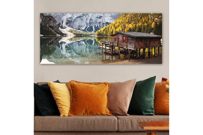 Canvasbilde YTY Landscape & Nature Flerfarget - 120x50 cm - Interiør - Maleri & posters - Lerretsbilder