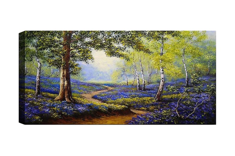 Canvasbilde YTY Landscape & Nature Flerfarget - 120x50 cm - Interiør - Maleri & posters - Lerretsbilder