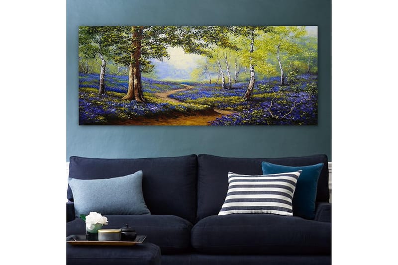 Canvasbilde YTY Landscape & Nature Flerfarget - 120x50 cm - Interiør - Maleri & posters - Lerretsbilder