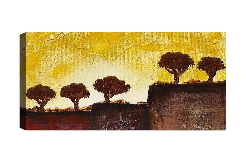 Canvasbilde YTY Landscape & Nature Flerfarget - 120x50 cm - Interiør - Maleri & posters - Lerretsbilder