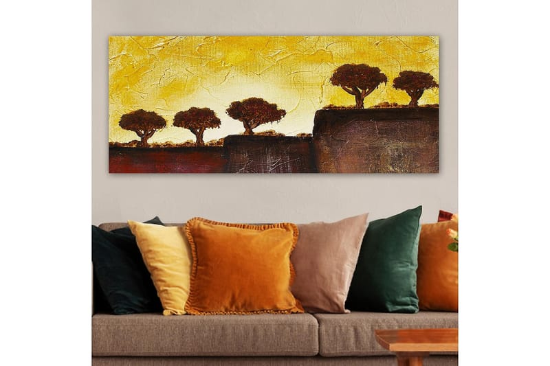 Canvasbilde YTY Landscape & Nature Flerfarget - 120x50 cm - Interiør - Maleri & posters - Lerretsbilder
