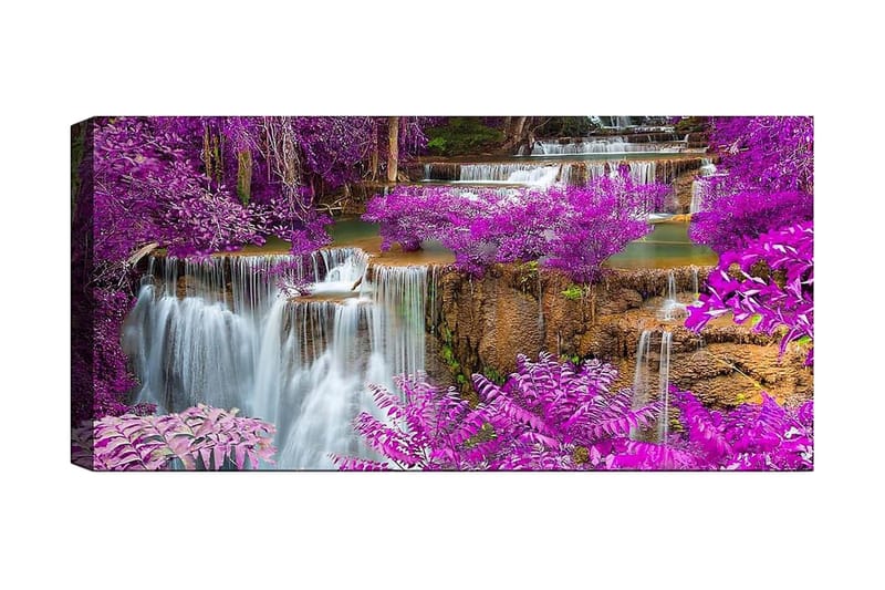 Canvasbilde YTY Landscape & Nature Flerfarget - 120x50 cm - Interiør - Maleri & posters - Lerretsbilder