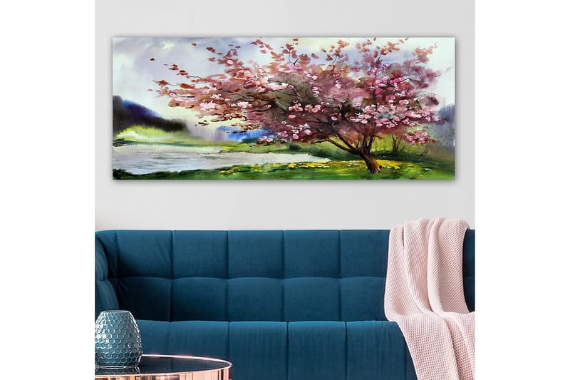 Canvasbilde YTY Landscape & Nature Flerfarget - 120x50 cm - Interiør - Maleri & posters - Lerretsbilder