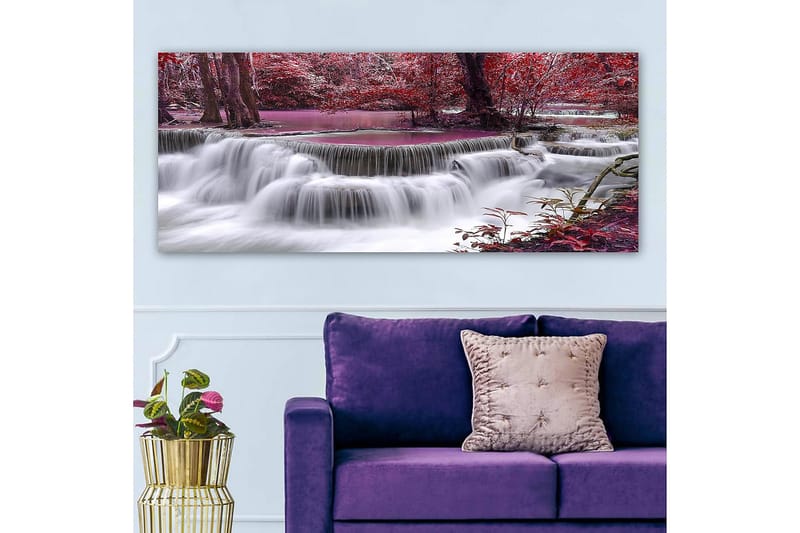 Canvasbilde YTY Landscape & Nature Flerfarget - 120x50 cm - Interiør - Maleri & posters - Lerretsbilder