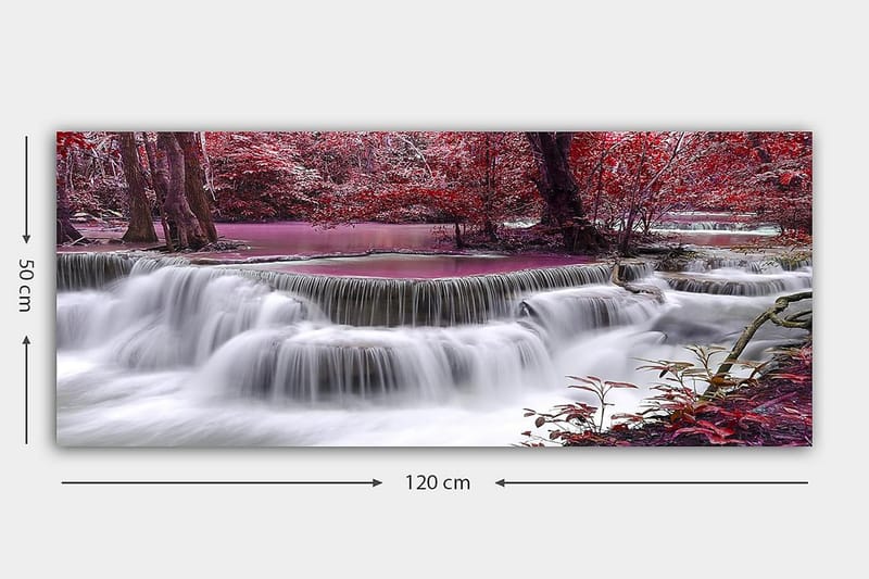 Canvasbilde YTY Landscape & Nature Flerfarget - 120x50 cm - Interiør - Maleri & posters - Lerretsbilder