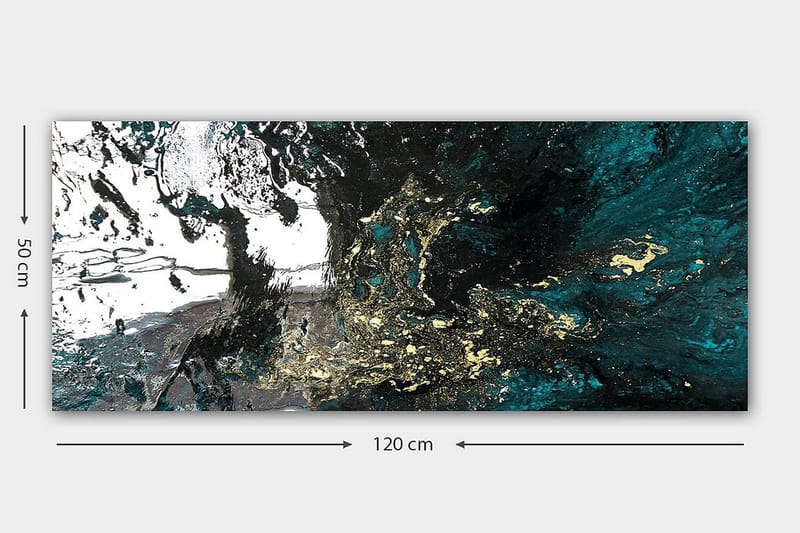 Canvasbilde YTY Landscape & Nature Flerfarget - 120x50 cm - Interiør - Maleri & posters - Lerretsbilder