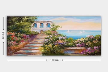 Canvasbilde YTY Landscape & Nature Flerfarget - 120x50 cm - Interiør - Maleri & posters - Lerretsbilder