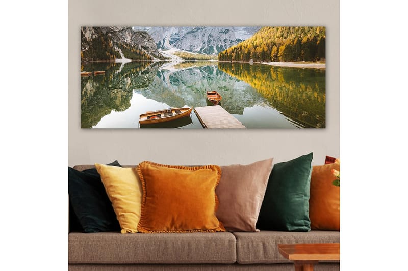Canvasbilde YTY Landscape & Nature Flerfarget - 120x50 cm - Interiør - Maleri & posters - Lerretsbilder