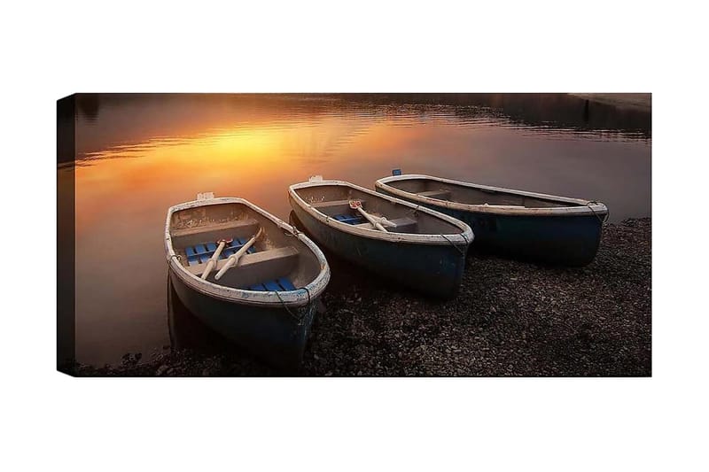 Canvasbilde YTY Landscape & Nature Flerfarget - 120x50 cm - Interiør - Maleri & posters - Lerretsbilder