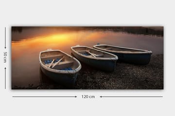 Canvasbilde YTY Landscape & Nature Flerfarget - 120x50 cm - Interiør - Maleri & posters - Lerretsbilder
