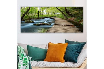 Canvasbilde YTY Landscape & Nature Flerfarget - 120x50 cm - Interiør - Maleri & posters - Lerretsbilder