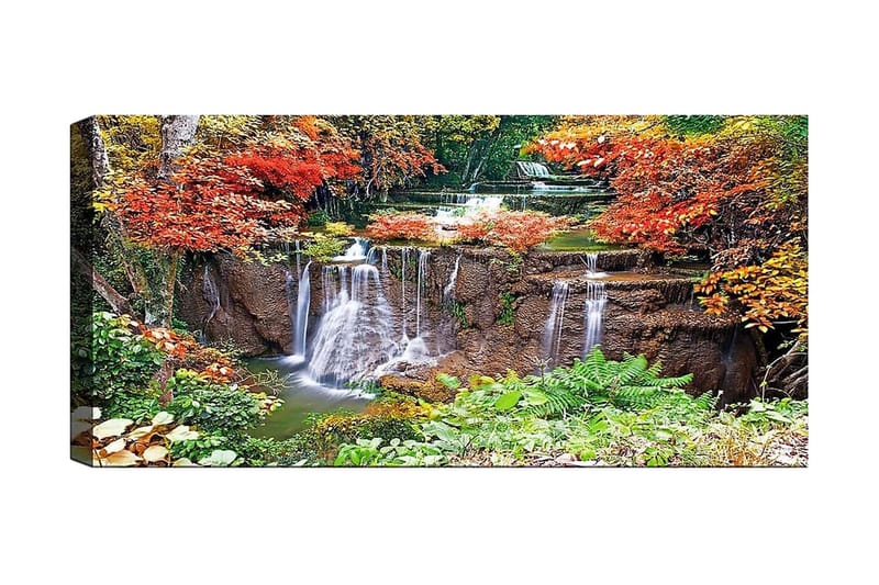 Canvasbilde YTY Landscape & Nature Flerfarget - 120x50 cm - Interiør - Maleri & posters - Lerretsbilder