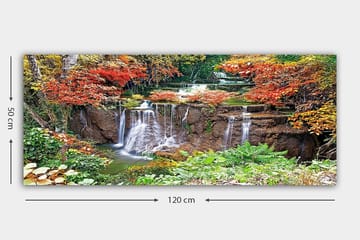 Canvasbilde YTY Landscape & Nature Flerfarget - 120x50 cm - Interiør - Maleri & posters - Lerretsbilder