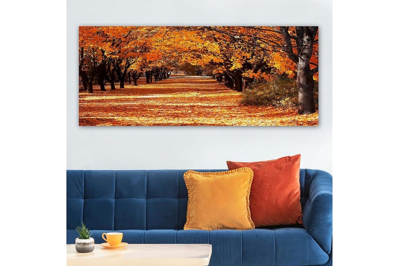 Canvasbilde YTY Landscape & Nature Flerfarget - 120x50 cm - Interiør - Maleri & posters - Lerretsbilder