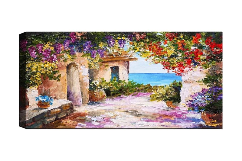Canvasbilde YTY Landscape & Nature Flerfarget - 120x50 cm - Interiør - Maleri & posters - Lerretsbilder