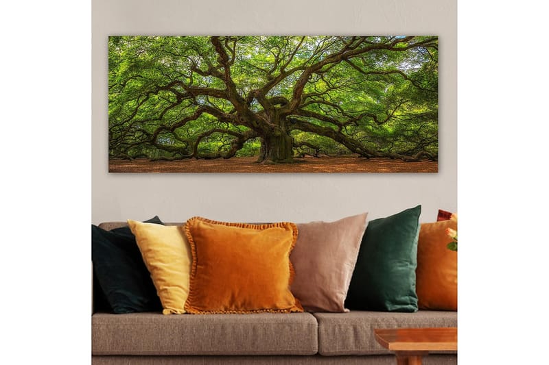 Canvasbilde YTY Landscape & Nature Flerfarget - 120x50 cm - Interiør - Maleri & posters - Lerretsbilder
