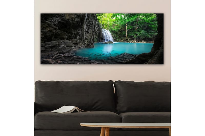 Canvasbilde YTY Landscape & Nature Flerfarget - 120x50 cm - Interiør - Maleri & posters - Lerretsbilder