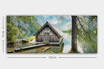 Canvasbilde YTY Landscape & Nature Flerfarget - 120x50 cm - Interiør - Maleri & posters - Lerretsbilder