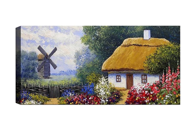 Canvasbilde YTY Landscape & Nature Flerfarget - 120x50 cm - Interiør - Maleri & posters - Lerretsbilder