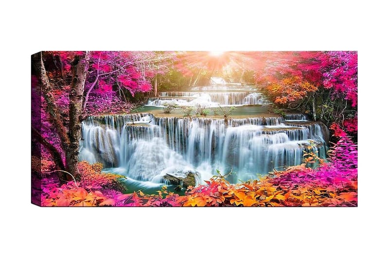 Canvasbilde YTY Landscape & Nature Flerfarget - 120x50 cm - Interiør - Maleri & posters - Lerretsbilder