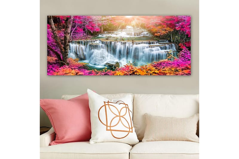 Canvasbilde YTY Landscape & Nature Flerfarget - 120x50 cm - Interiør - Maleri & posters - Lerretsbilder