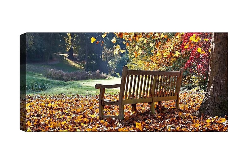 Canvasbilde YTY Landscape & Nature Flerfarget - 120x50 cm - Interiør - Maleri & posters - Lerretsbilder