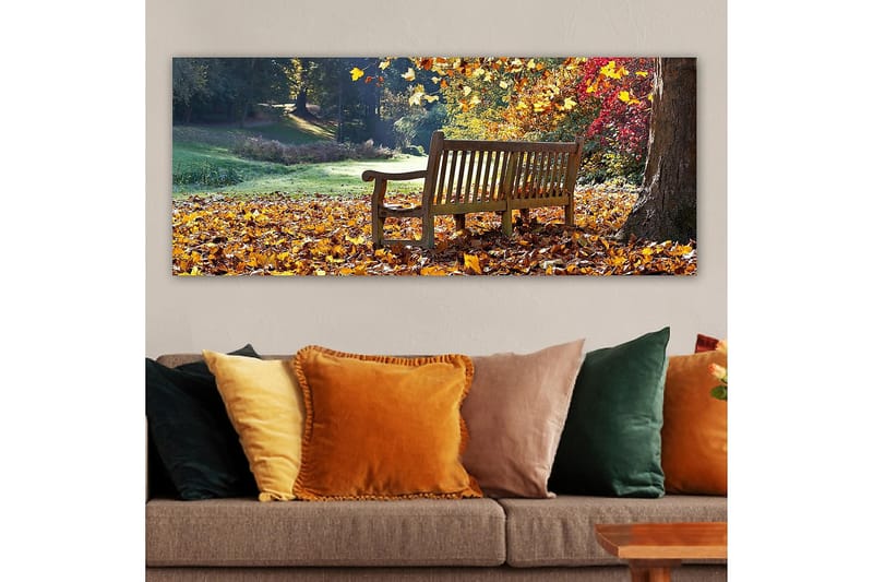 Canvasbilde YTY Landscape & Nature Flerfarget - 120x50 cm - Interiør - Maleri & posters - Lerretsbilder