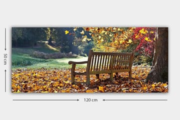 Canvasbilde YTY Landscape & Nature Flerfarget - 120x50 cm - Interiør - Maleri & posters - Lerretsbilder