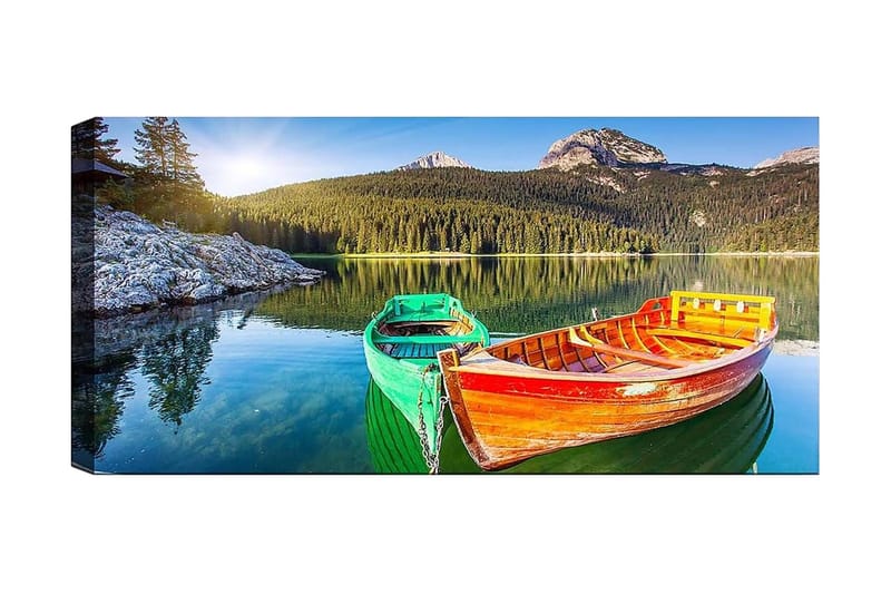 Canvasbilde YTY Landscape & Nature Flerfarget - 120x50 cm - Interiør - Maleri & posters - Lerretsbilder