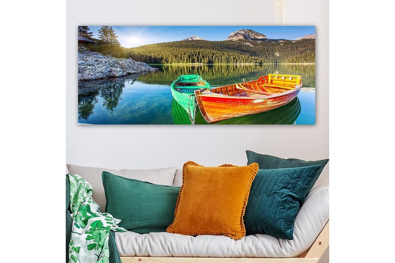 Canvasbilde YTY Landscape & Nature Flerfarget - 120x50 cm - Interiør - Maleri & posters - Lerretsbilder